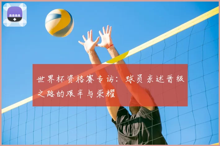 世界杯资格赛专访:球员亲述晋级之路的艰辛与荣耀