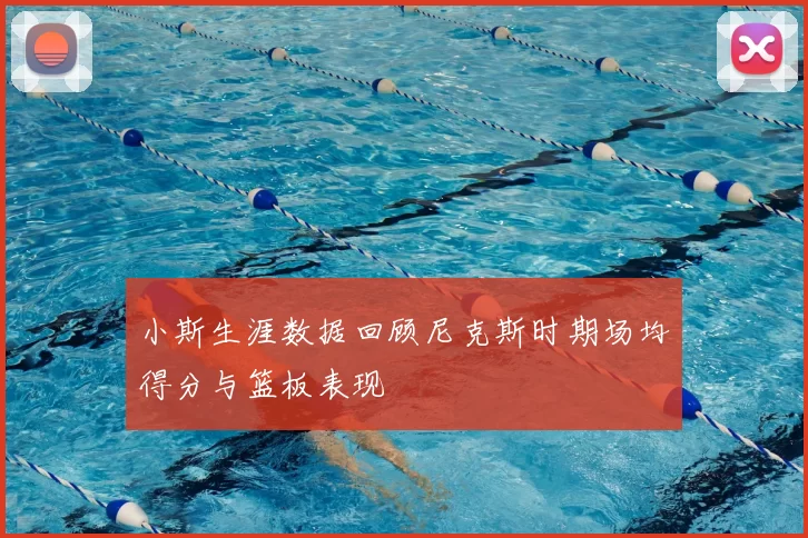 小斯生涯数据回顾尼克斯时期场均得分与篮板表现