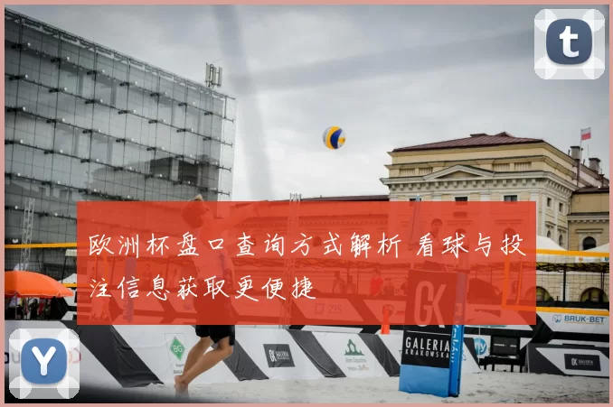 欧洲杯盘口查询方式解析 看球与投注信息获取更便捷